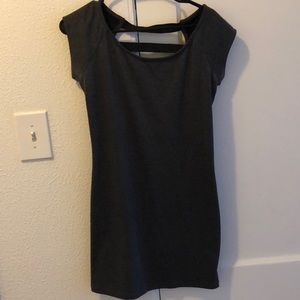 Gray /back long shirt